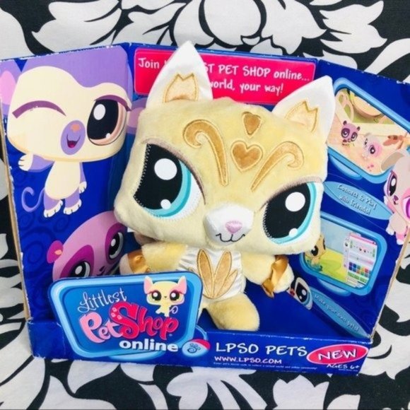 Littlest Pet Shop Toys Littlest Pet Shop Lpso Pets Tan Kitty Cat 9